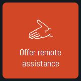 offer remote assistance
